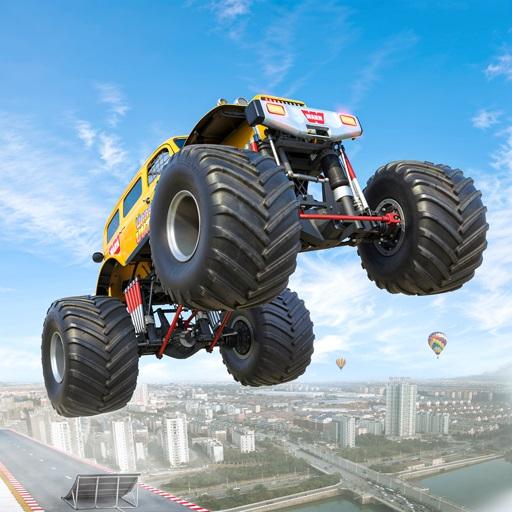 Mega Ramp Monster Truck Race