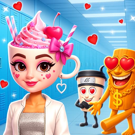 From Nerd to Popular Ballerina Cappuccina