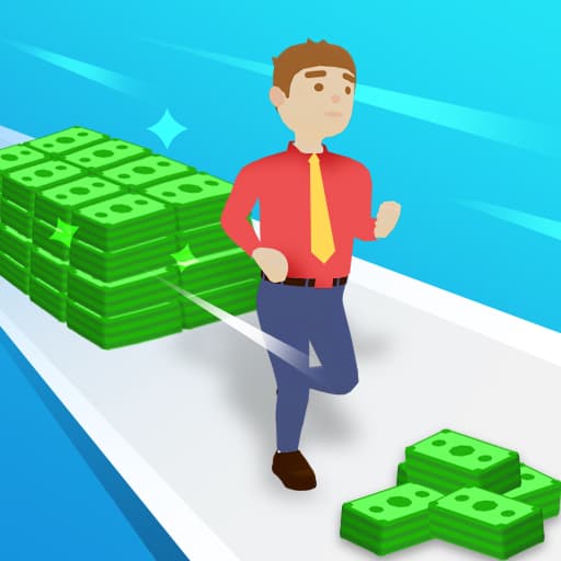 Money Stack Runner Game