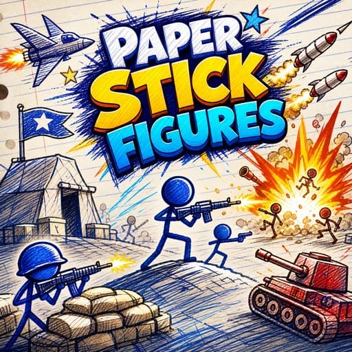 Paper Stick Figures