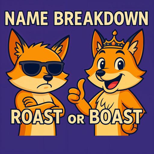 Name Breakdown Roast Or Boast
