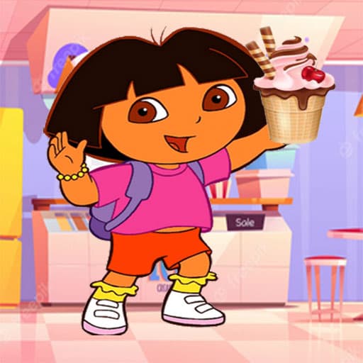 Ice Cream Maker With Dora