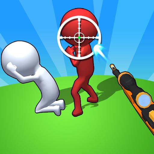 Stickman Sniper Western Gun