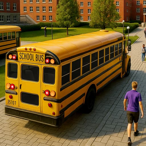 School Bus Driving Game