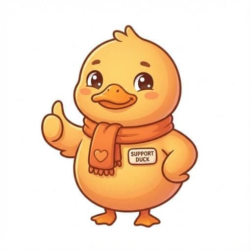 Emotional Support Duck