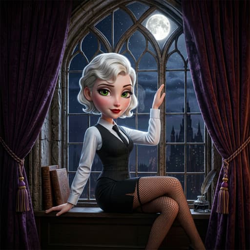 Night Silk Dark City Fashionistas