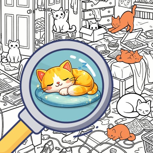 Find the Kitten: Spot the Cat