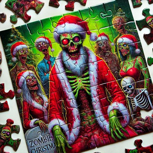 Zombie Christmas Jigsaw: Holiday Fun 4 Horror Fans