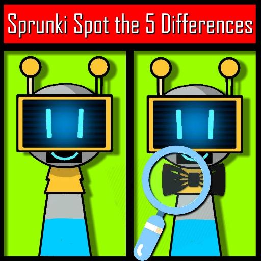 Sprunki Spot the 5 Differences