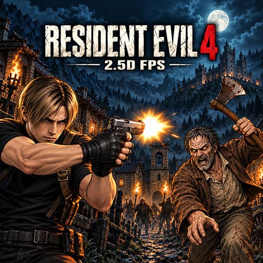 Resident Evil 4: 2.5D FPS