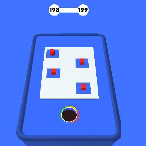 Hole 3d Color Block Game