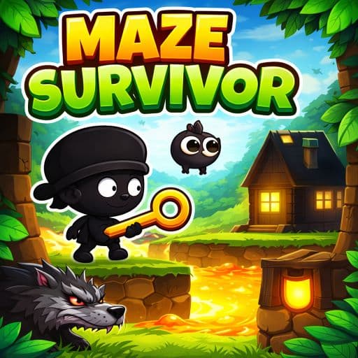 Maze Survivor   Platform Adventure Game