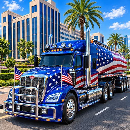 American Truck Driver Game