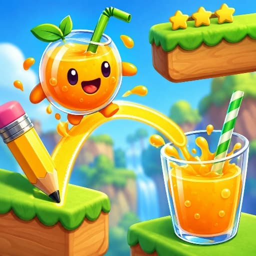 Happy Orange Glass