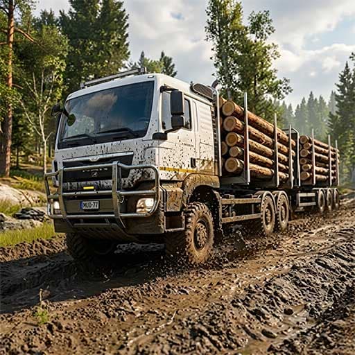 Mud Truck Driving