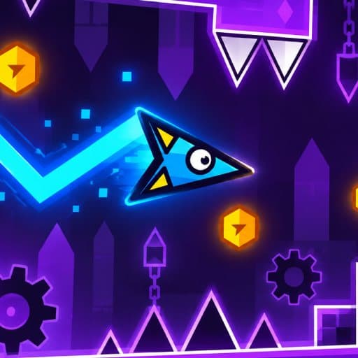 Geometry Arrow Wave Rush