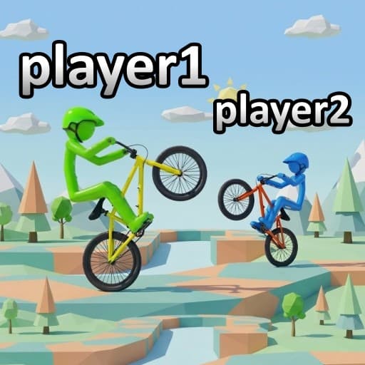 Wheelie Bike For 2 Players