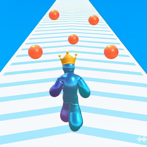 Bubble Man Running Game