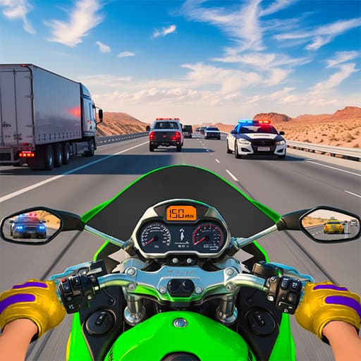 Moto Bike Highway Racing Game