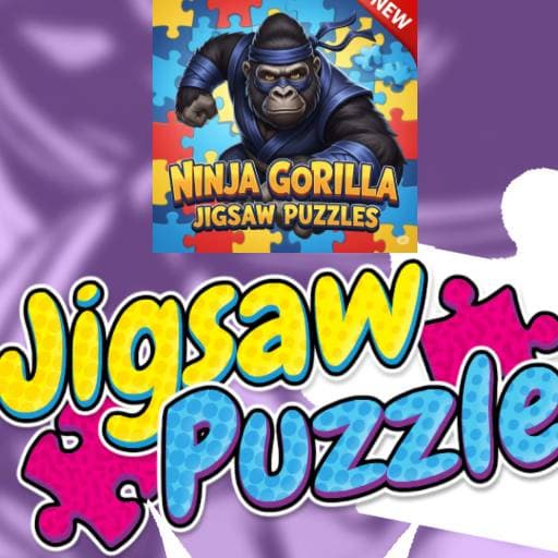 Ninja Gorilla Jigsaw Puzzle