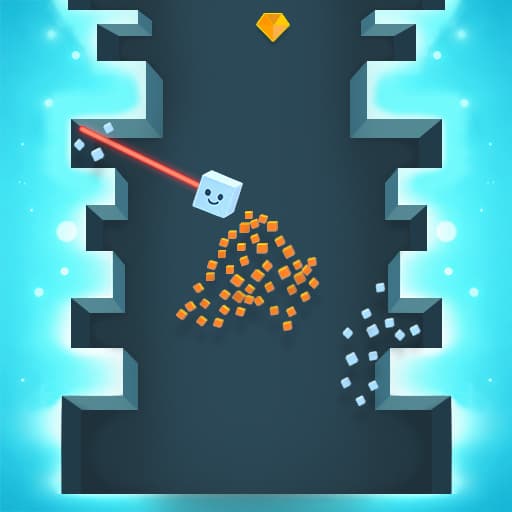 Blocky Hill Tower Game