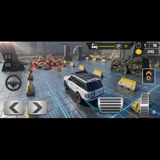 Offroad Prado Parking