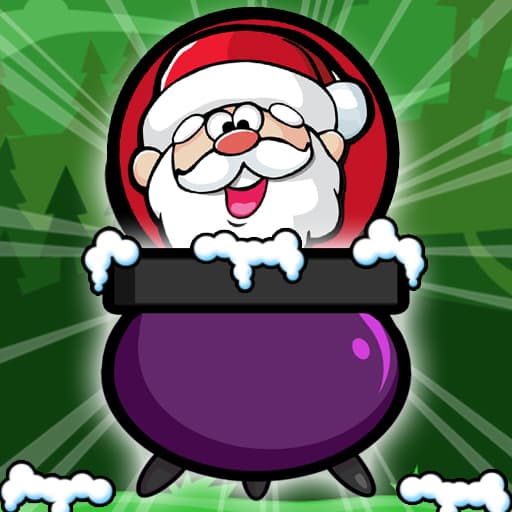 Santa In a Pot