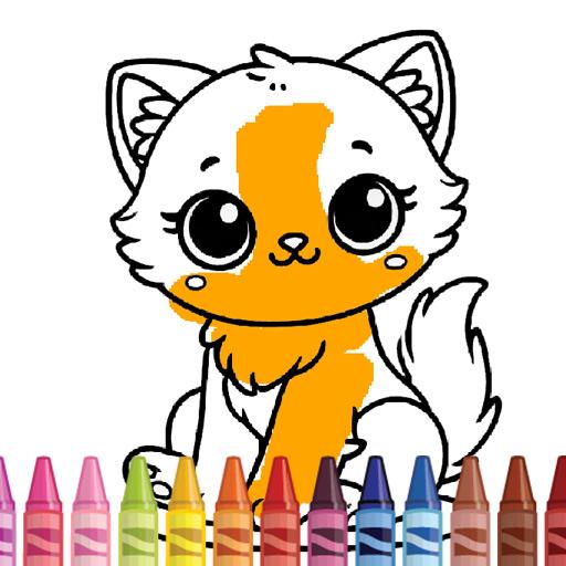 Cute Animals Coloring   Adorable Fun for Kids