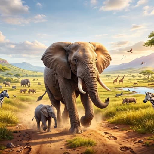 Zoo Elephant Simulator City Attack