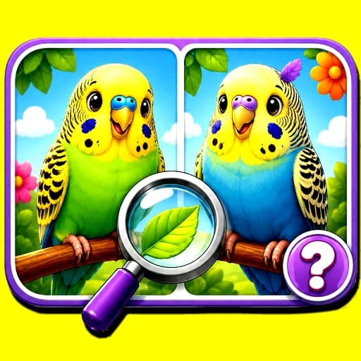 Budgie Spot the Difference