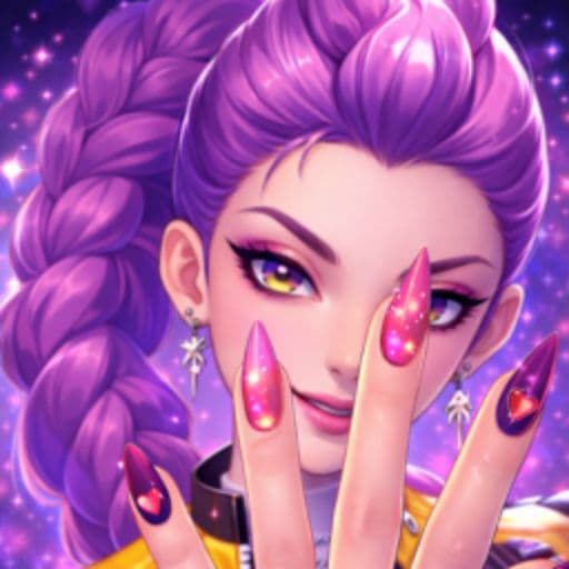 K Pop Demon Hunters Nail Studio