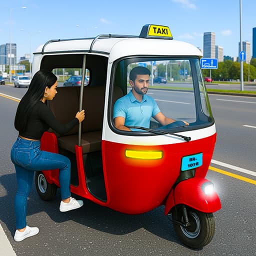 City Auto Rickshaw Game