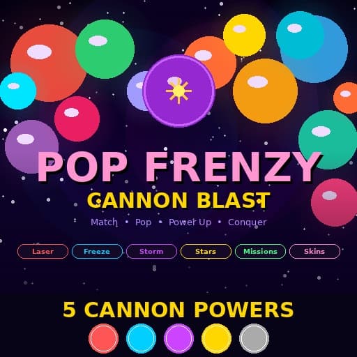 Pop Frenzy Cannon Blast