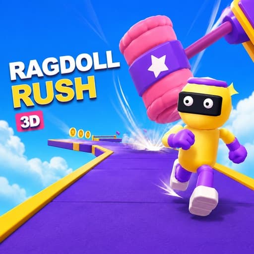 Ragdoll Rush 3D: Sky Race