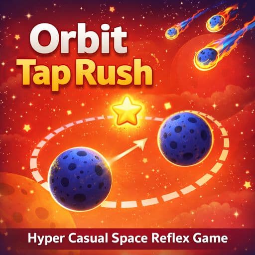 Orbit Tap Rush   One Tap Game