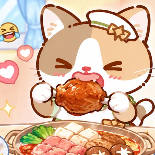 Cat Boba Tea: Food ASMR Master