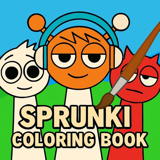 Sprunki Coloring Book game