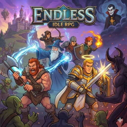 Endless idle RPG