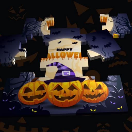 3D Halloween Jigsaw