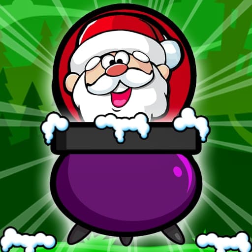 Santa In A Pot