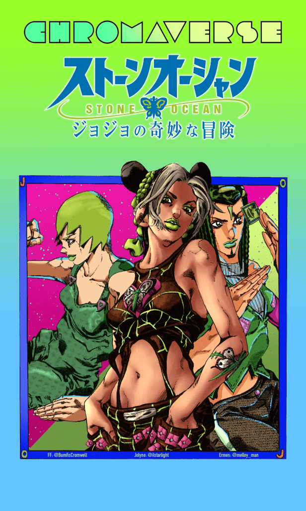 JoJo's Bizarre Adventure Part 6: Stone Ocean (Fan-Colored)